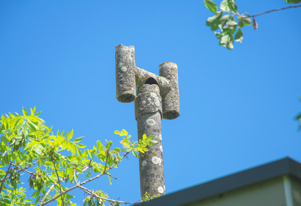 chimenea fibrocemento